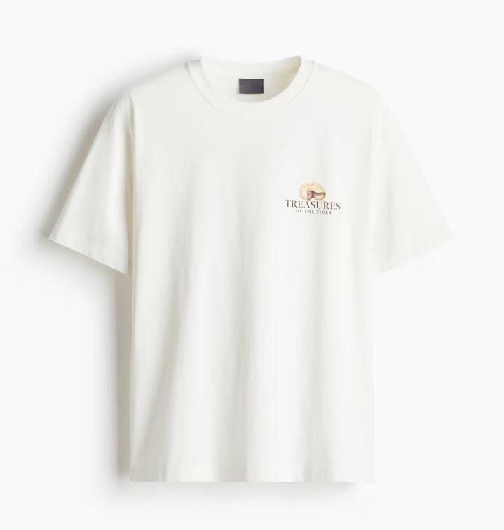 HkM White Treasure Tee